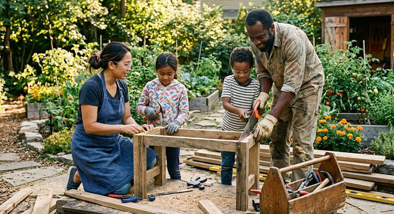 Making, Crafting & Hands-On Living Outdoors